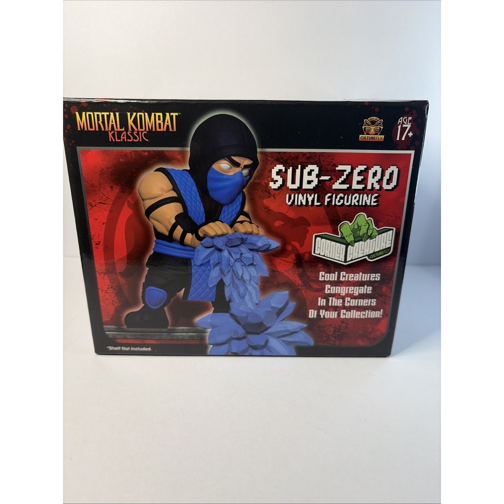 CultureFly Mortal Kombat Klassic Sub-Zero Corner Creature Vinyl Figure KOQ001AWM